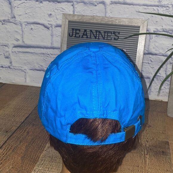 Buc-ees blue strap back hat cap - Picture 2 of 7